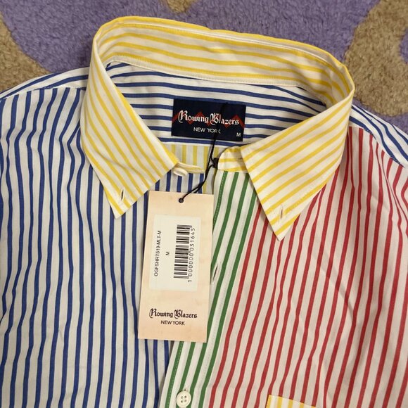 Rowing Blazers candy striped button down - Picture 4 of 5